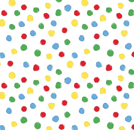 Jillson & Roberts - Small Tote - Fun Dots - ST490