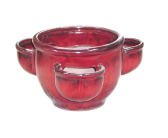 11" Herb Jar - Persian Red - SJ159-112 PR