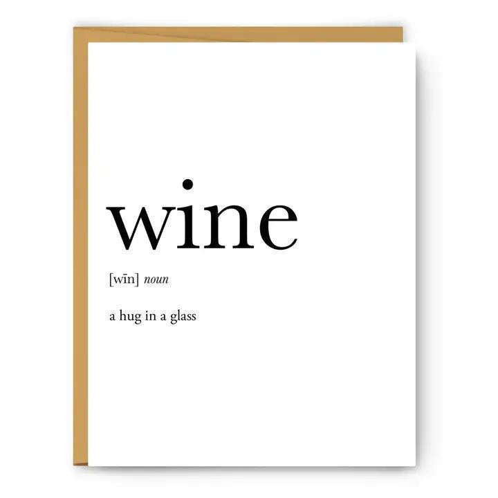 Footnotes - Wine Definition - Everyday Card - FN0002C