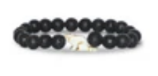 Fahlo - The Dash Bracelet - Tracks a Red Panda - Lava Stone - W-DAS-LAVA
