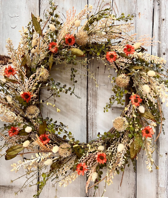 Prairie Fields Wreath - BG4054