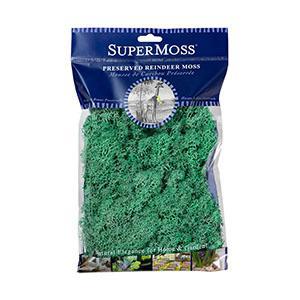 SUPERMOSS REINDEER MOSS PRESERVED ‐ MINT BAG 2 OZ 23136 80230705