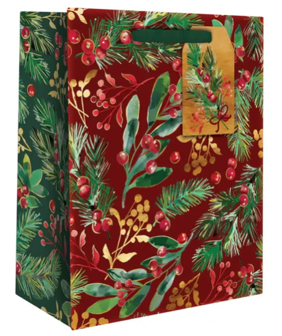 Jillson & Roberts - Tote Small - Winter Foliage - XST786