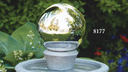 Massarelli's - 4" Birdbath Globe Holder 8177