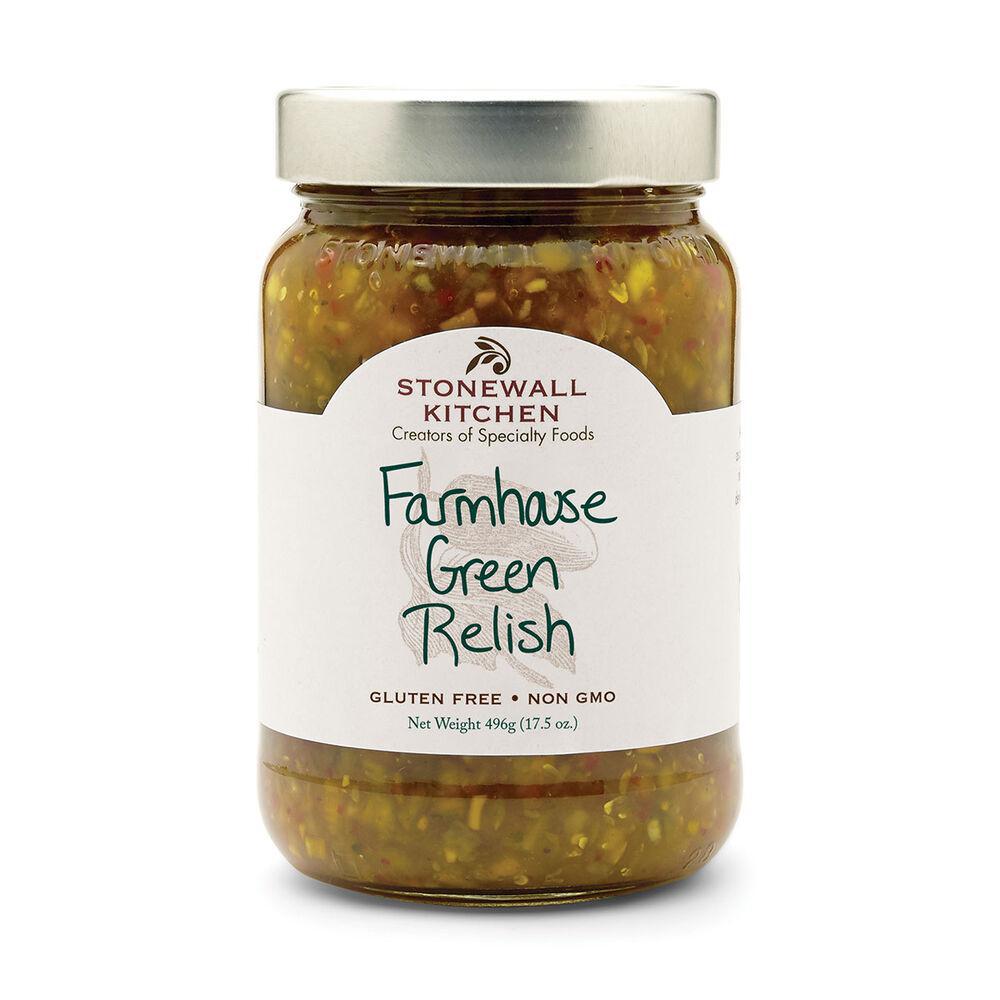 Stonewall Kitchen Farmhouse Green Relish 17.5 oz jar 261614