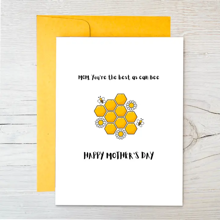 Raven's Edge Studio - Plantable Card | Mother's Day Card | Best As Can Bee