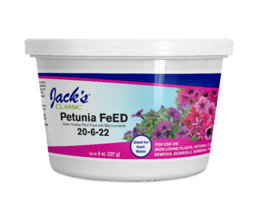 Jack's Classic - Petunia FeED 20-6-22 8 oz - 80060068