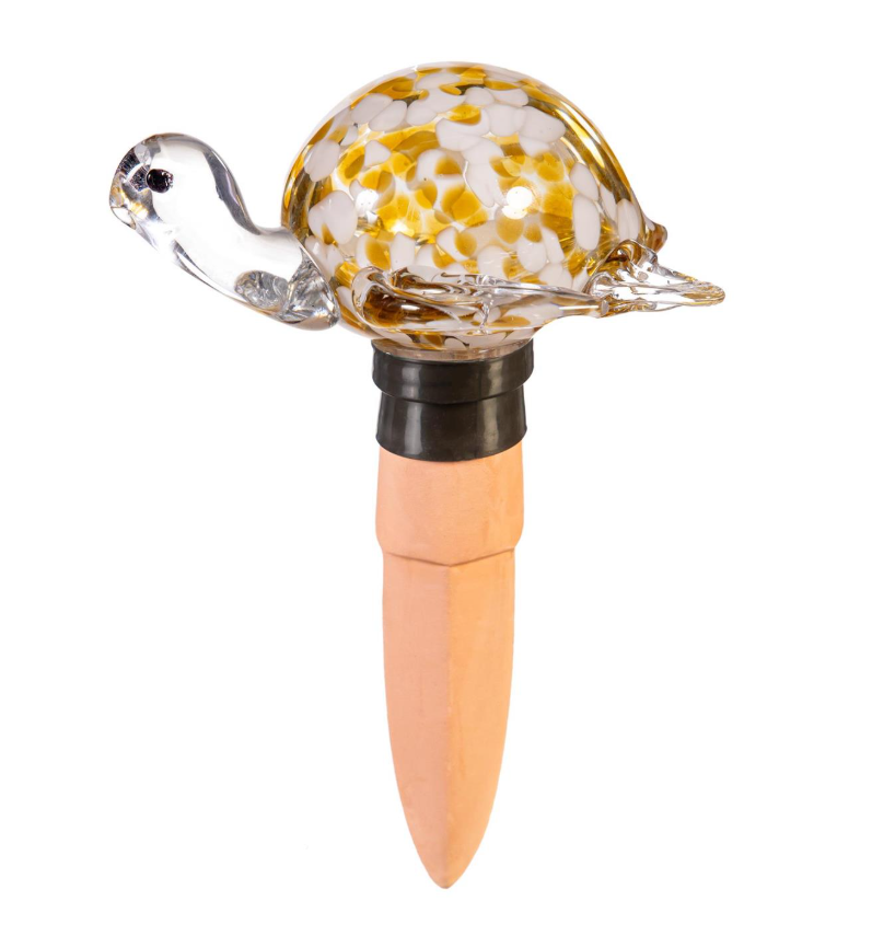 7.5" Glass Turtle Watering Globe - Assorted Styles - PX95YYGLS326