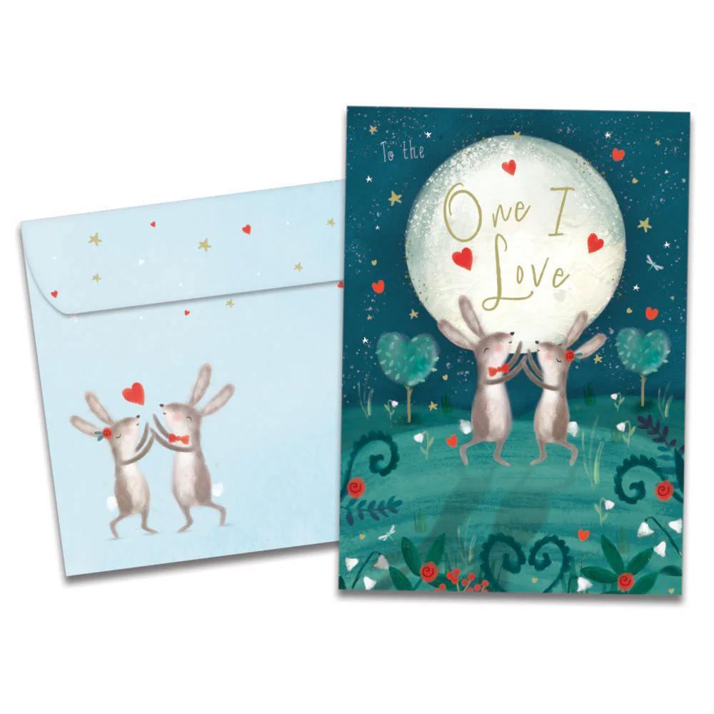 Tree-Free Greetings - Loving Rabbit Dance - Valentine's Day - 22267