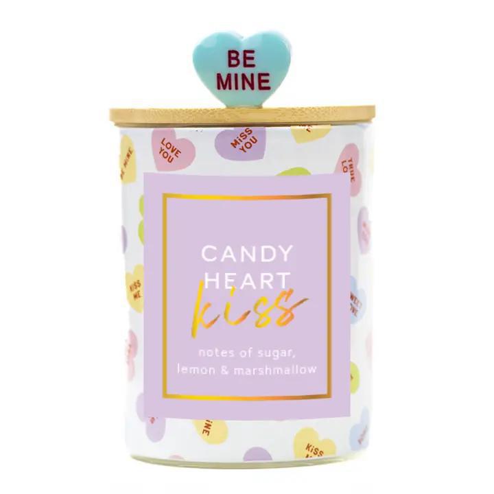 A Cheerful Giver - Valentine Candy Heart Kiss 10 oz Candle - SC15