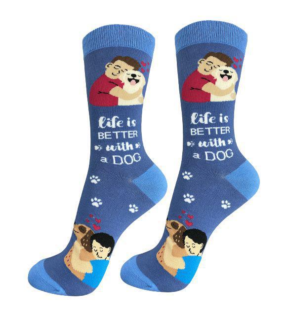 E&S Pets - Life is Better with a Dog Full Body Socks 800 FB -165