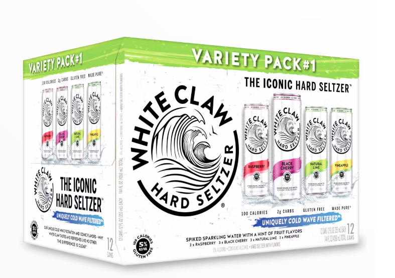 White Claw Flavor Collection #1 12 oz 12 Pack Can 35955 DISSVF
