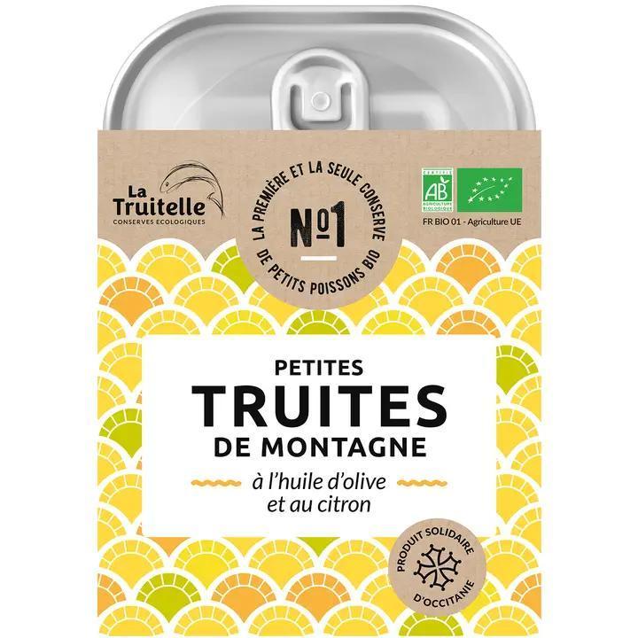 La Truitelle - Mountain Trout in Olive Oil and Lemon 4.76 oz - T2-OCIT-100 DISSVF