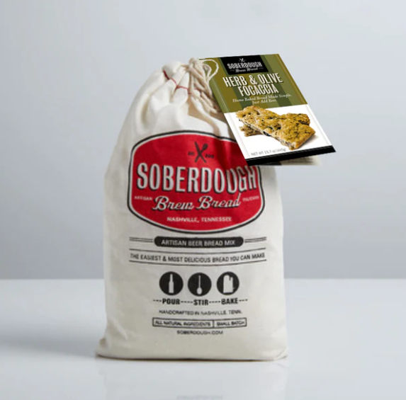 Soberdough Brew Bread - Herb & Olive Focaccia - 0331