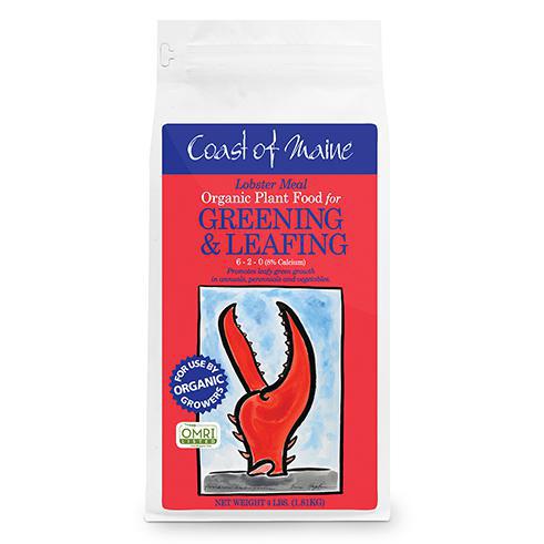 COAST OF MAINE LOBSTER MEAL - GREENING & LEAFING 4LB 6-2-0  81600017 DISSVF