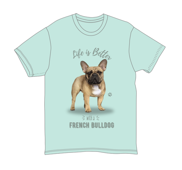 E & S Pets Comfort Threads French Bulldog, T-shirts S 620-64-S