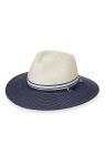 Wallaroo Hat Company - Kristy - Ivory / Navy- KRI-22-NY