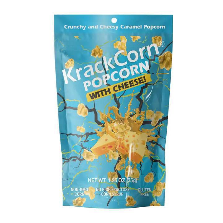 KrackCorn Popcorn - With Cheese 3.25 oz