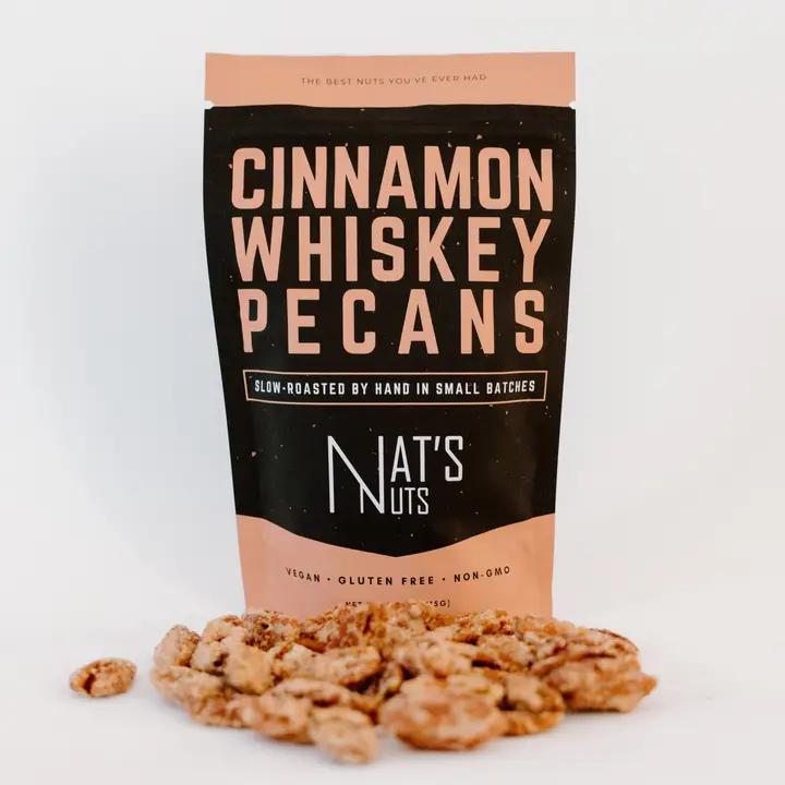Nat's Nuts - Cinnamon Whiskey Pecans 4 oz