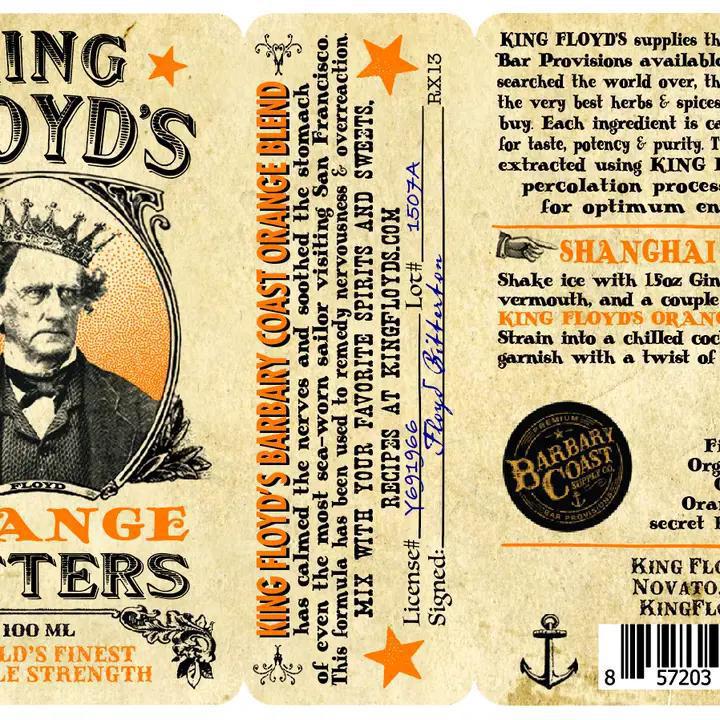 King Floyd's - Orange Bitters 3.4 oz - 704