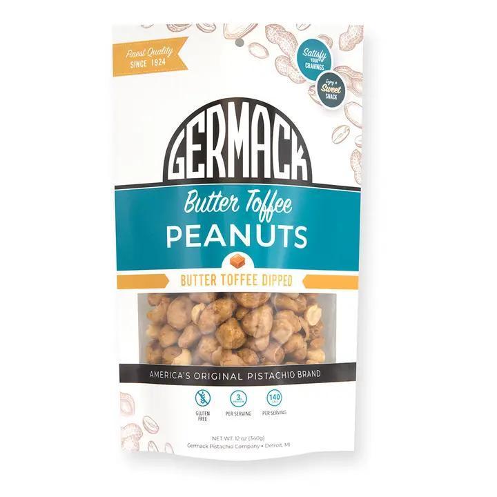 Germack Pistachio Company - Butter Toffee Peanuts 12 oz - 86070