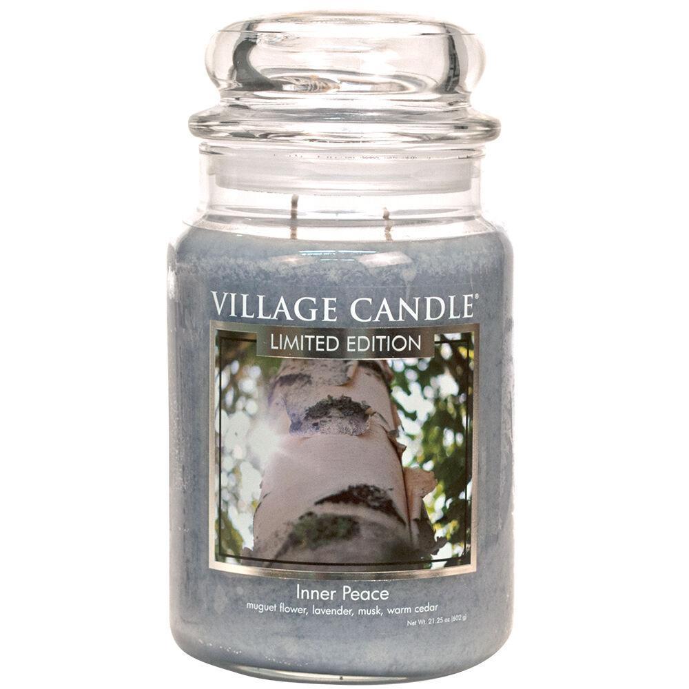 Stonewall Kitchen - Village Candle Inner Peace - Large Apothecary 21.25 oz Jar 4260424 DISSVF