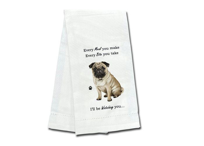 E&S Pets - Pug Kitchen Towel 711-31