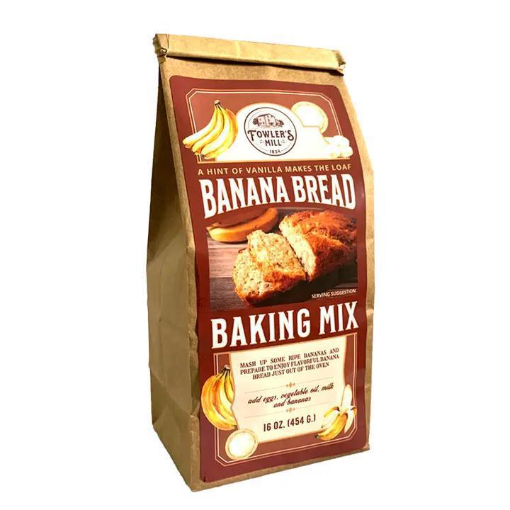 Fowler's Mill - Banana Bread Mix 16 oz