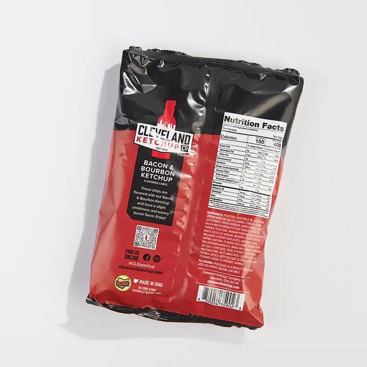 Cleveland Ketchup Co. - Bacon & Bourbon Ketchup Chips 2.75 oz