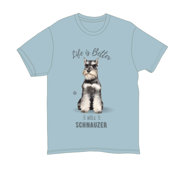 E & S Pets Comfort Threads Schnauzer, T-shirts S 620-105-S
