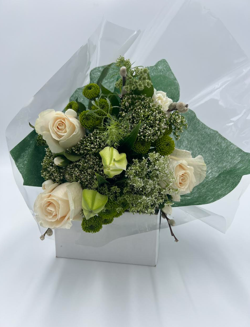 White & Green Bouquet