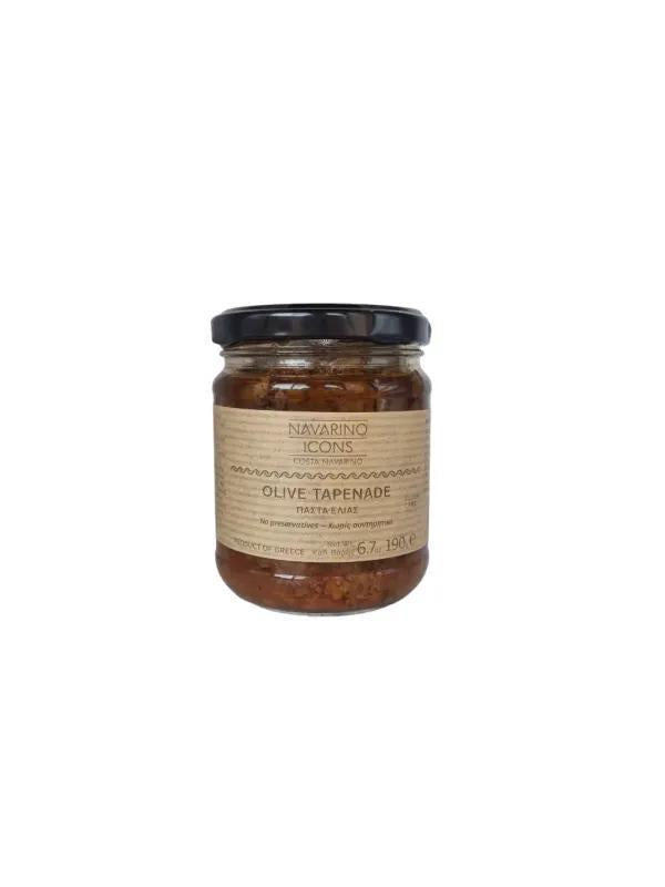 Hellenic Farms - Navarino Icons Collection - Olive Tapenade 6.7 oz - 801-K1MND
