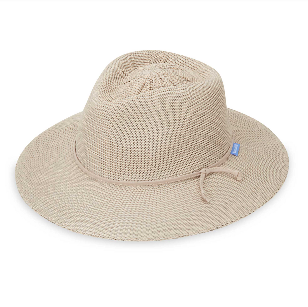 Wallaroo Hat Company - Victoria Fedora - Stone - VICF-20-ST