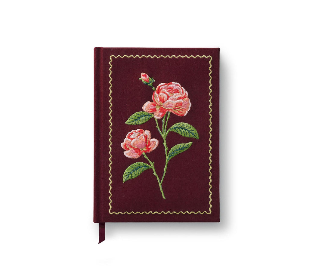Rifle Paper Co. - Roses Embroidered Journal - JNE004