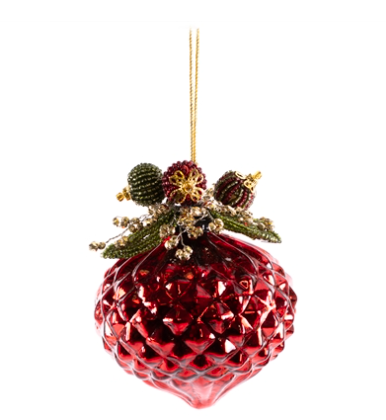 Jolly Jewel Drop Ornament - OSW268349
