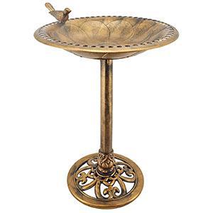 Arcadia - Bronze Color Bird Bath 19.5" x 30" - 80690650
