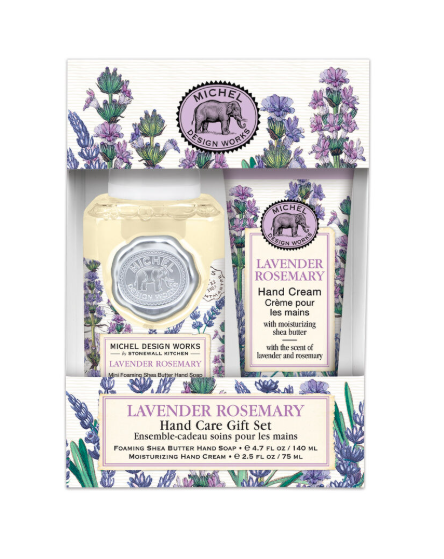 Stonewall Kitchen - Michel Design Works - Lavender Rosemary Hand Care Gift Set - 841081