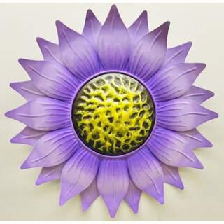 14" Purple Flower Wall Decor 903-00292