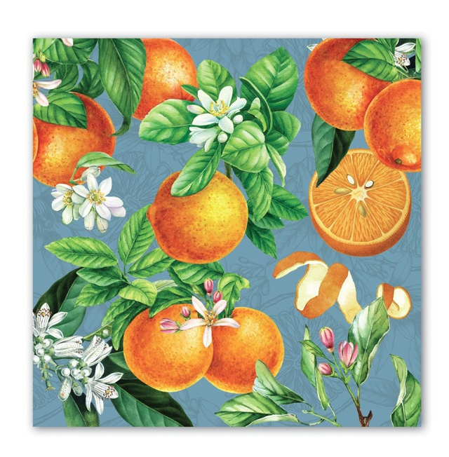 Stonewall Kitchen - Michel Design Works -  L'Orange Luncheon Napkin - 817437