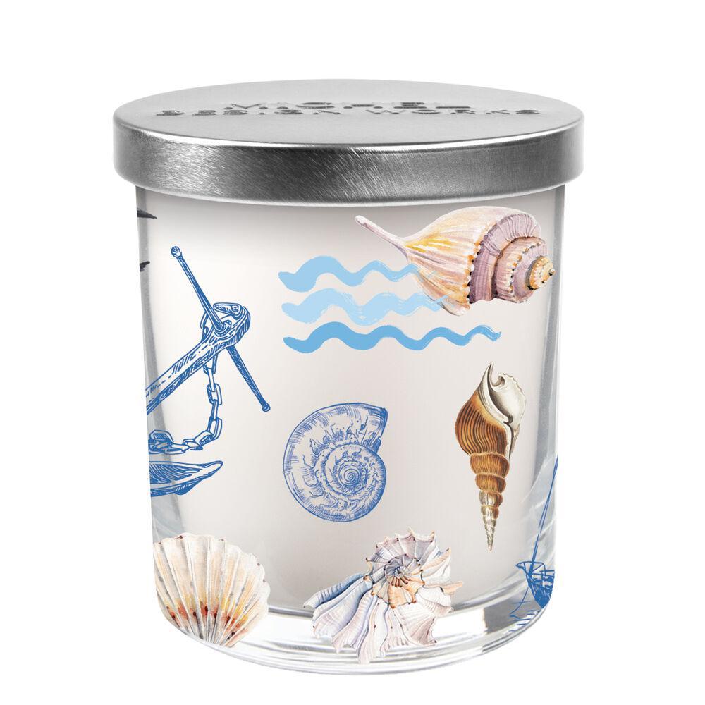 Michel's Design Works - The Shore Candle Jar With Lid CANJ386 831386 DISVEN