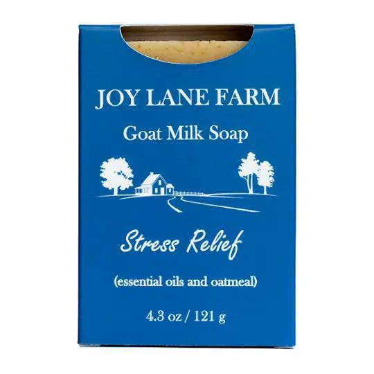 Joy Lane Farm - Bar Soap Goat Milk - Stress Relief  4.3 oz