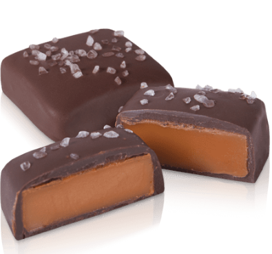 Abdallah Candies - Sea Salt Caramels Dark Chocolate - 2238 ( GF )