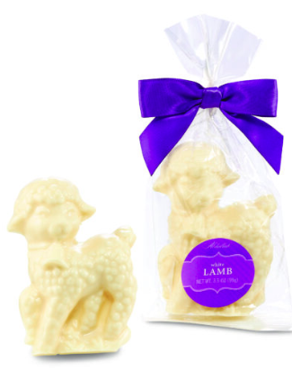 Abdallah Candies - White Chocolate Lamb 3.5 oz - 9343E