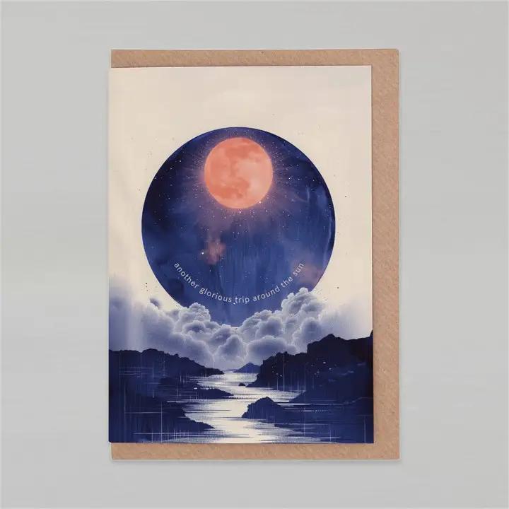 Botanopia - Another Glorious Trip Around the Sun | Birthday Card - GC099