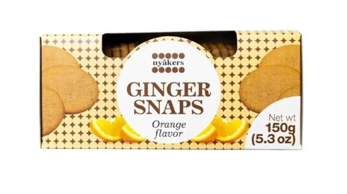 Nyakers  - Orange Gingersnaps in Box 150 g - 64-TG144U