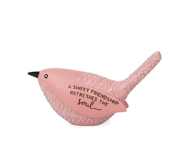 Sweet Serenity - Friendship  Refreshes Pink Bird - 261-14574