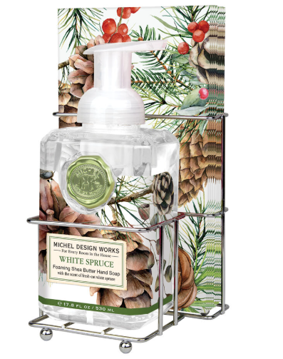 MDW White Spruce Foaming Soap Napkin Set - 809362