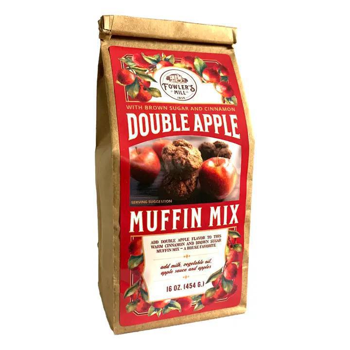 Fowler's Mill - Double Apple Muffin Mix 16 oz