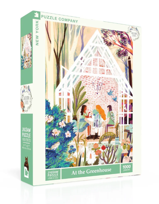 New York Puzzle Company - At the Greenhouse - NPZAL2635
