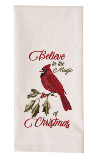 Park Designs - Merry Red Birds Decorative Dishtowel - 9811-106